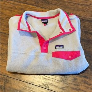 Patagonia girls lightweight synchilla snap